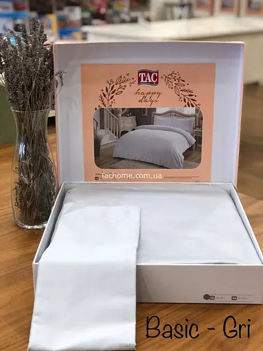 Комплект постільної білизни TAC Євро 000249164 - фото 2