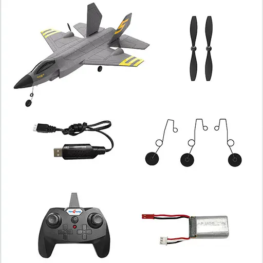 Літак на радіокеруванні SCHE HW31 Foam Gray - фото 7