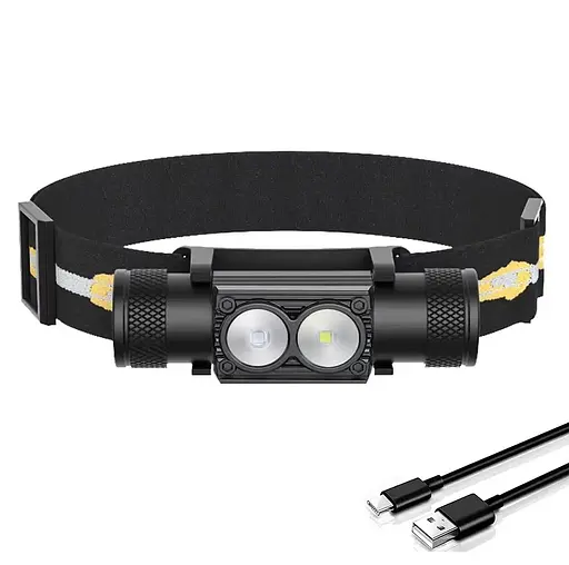 Налобний ліхтар Sofirn H25LR із синім світлом 800лм USB-C (без акумулятора)