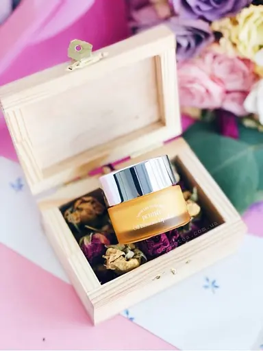 Маска для губ Вітамін Е-Обліпиха Oil Blossom Lip Mask Sea Buckthorn oil Petitfee & Koelf 15 г - фото 4