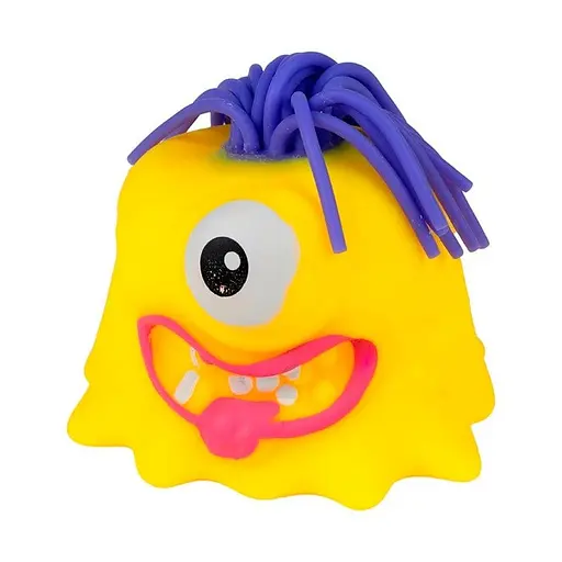 Антистрес Сквіш "Монстрік" Bambi TD202397(Yellow) жовтий, 6 см - фото 1