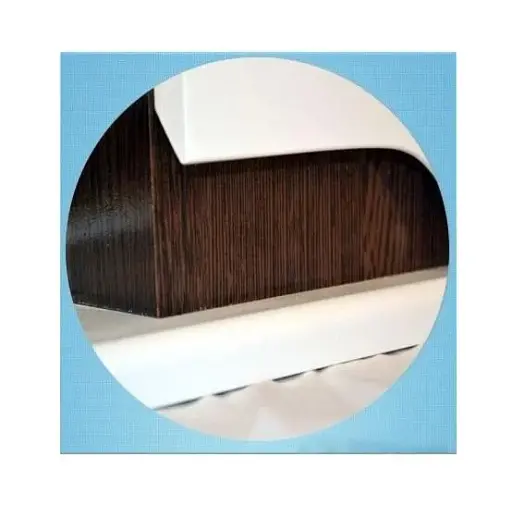 Зеркало ПиК Симпл со шкафчиком и LED подсветкой 60 см правое Венге 30412 - фото 3