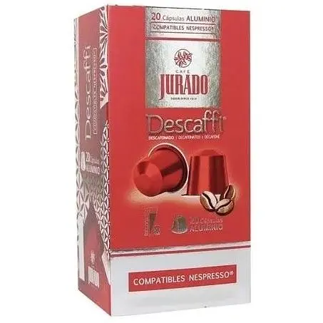 Кофе в капсулах Jurado NEspresso Descaffi №8, 20 шт - фото 1