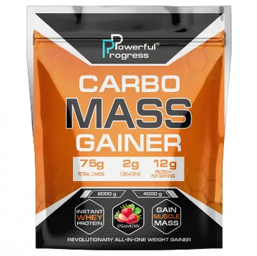Гейнер Powerful Progress Carbo Mass Gainer 2000 г (1086-100-47-7669347-20)