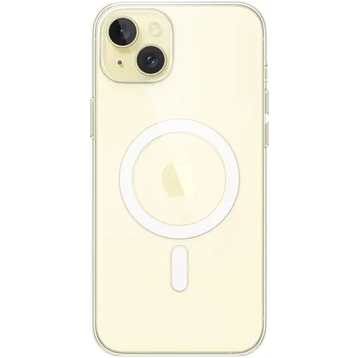 Оригинальный противоударный чехол Apple Clear Case MagSafe для iPhone 15 Plus (6.7") Прозрачный (MT213ZM/A) - фото 10