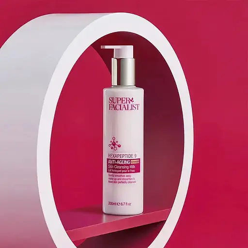 Молочко для лица Super Facialist Hexapeptide-9 Anti-Ageing Advanced Skin Cleansing 200 мл - фото 4