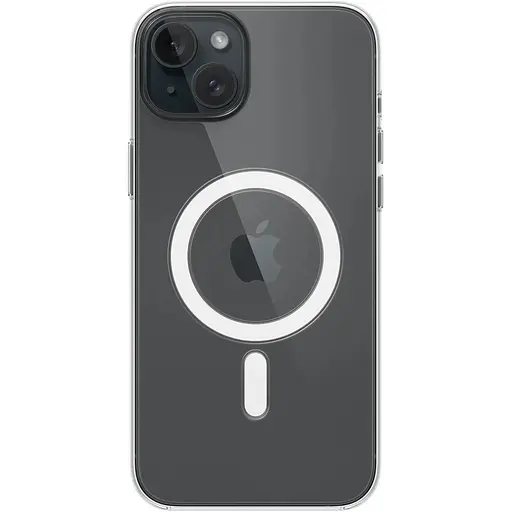 Оригинальный противоударный чехол Apple Clear Case MagSafe для iPhone 15 Plus (6.7") Прозрачный (MT213ZM/A) - фото 8