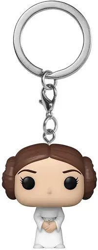 Фігурка-брелок Зоряні Війни Принцеса Лея Keychain Funko Pop Star Wars Princess Lea 4 см Trinket SW PL - фото 3