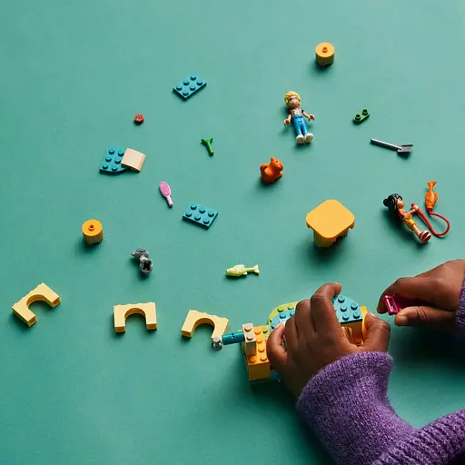 Уцінка. Конструктор LEGO Friends Пригоди на котячому ігровому майданчику 87 деталі (42612) - фото 3