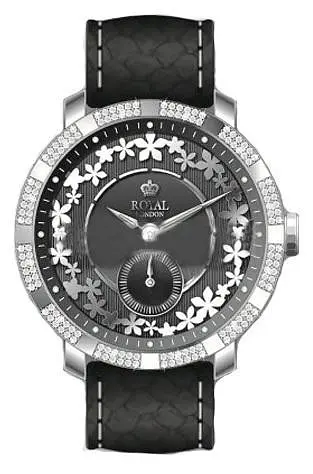 Женские классические наручные часы Royal London 21128-02 кварцевые с кожаным ремешком