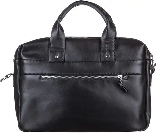 Чоловіча шкіряна сумка SHVIGEL 38х26х7-10 см sum0012571 - фото 4