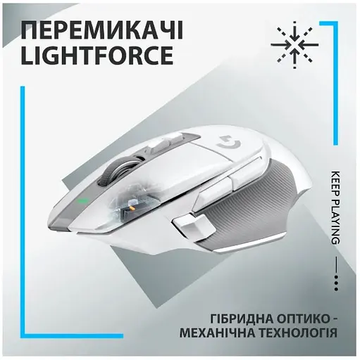 Мышь Logitech G502 X LIGHTSPEED White (910-006189) - фото 2