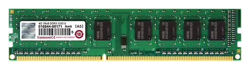 Оперативная память Transcend 4GB DDR3 1333MHz (TS512MLK64V3H) Б/У - фото 1