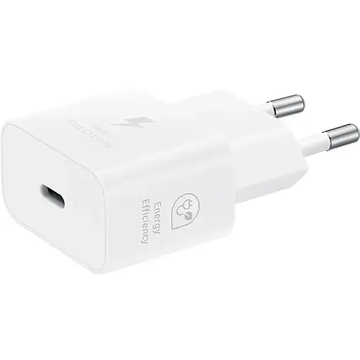 Зарядний пристрій SAMSUNG 25W Type-C White (EP-T2510NWEGEU) - фото 2