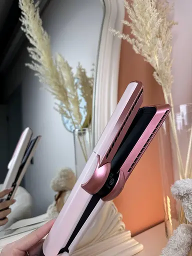 Випрямляч для волосся Smart X Air Straightener 5 режимів 2 швидкості 1300Вт Pink/gold - фото 9