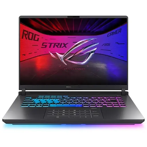 Игровой ноутбук ASUS ROG Strix G16 (G615JHR-RV080), Intel Core i7 14650HX до 5,2 ГГц, 16-дюймовый Full HD+, 32 ГБ, SSD 512 ГБ, NVIDIA GeForce RTX 5050 8