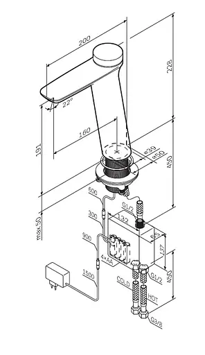 Змішувач для раковини AM.PM TouchReel Inspire 2.0 (F50A92400) - фото 9