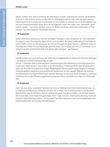 Fit furs Goethe-Zertifikat C2 Lehrbuch mit 2 integrierten Audio-CDs - фото 3