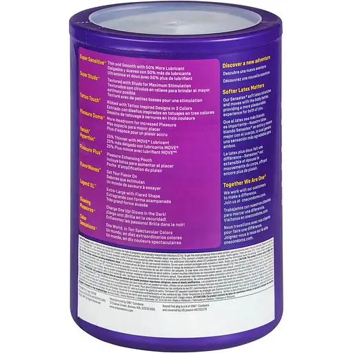 Набір презервативів One Mixed Pleasures 100 шт. - фото 3