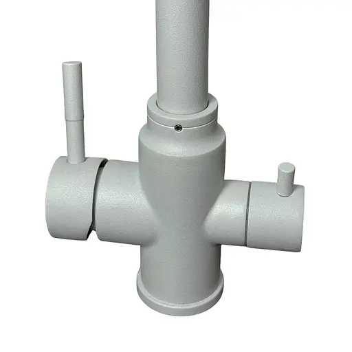 Смеситель для кухни под фильтр Adamant SA-021 светло-серый 0219, Серый - фото 4