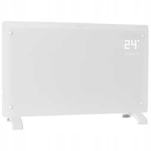 Конвекторний обігрівач Riwall 2 в 1 TermoGlass Pro 2000 W SMART White - фото 2