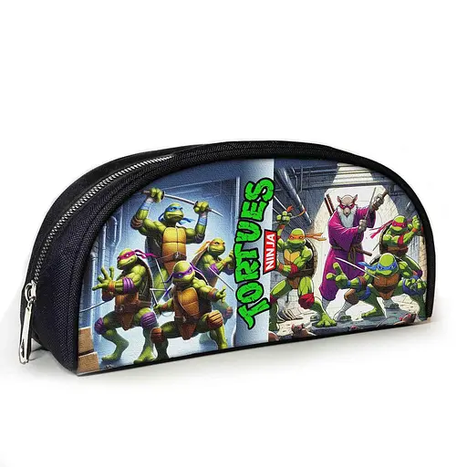 Пенал шкільний з принтом Черепашки-ніндзя 23х10х8 см дитячий для дівчинки, хлопчика (3980)