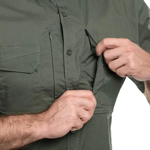 Рубашкa Pentagon Plato Tactical shirt short L Ranger Green - фото 7