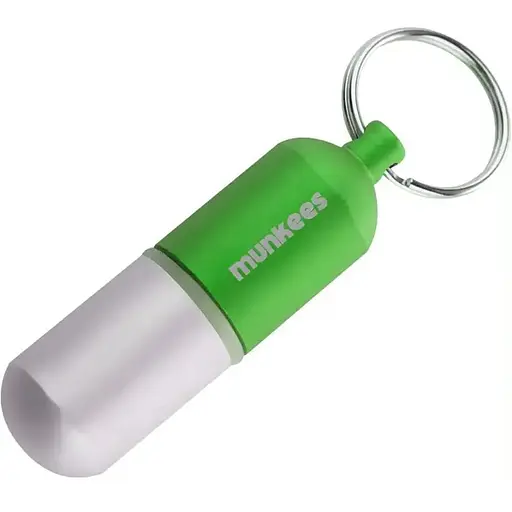 Брелок Munkees Waterproof Capsule Medium Grass green
