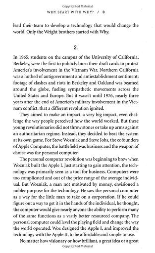 Start with Why. How Great Leaders Inspire Everyone to Take Action - фото 7