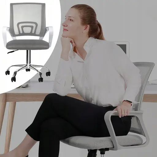 Офісне крісло Jumi Grey - фото 4