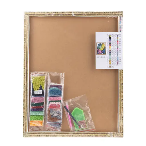 Набір з алмазною мозаїкою "Монстера" 40*50 см, IDEA2-CK6531, ТМ "99IDEAS" - фото 7