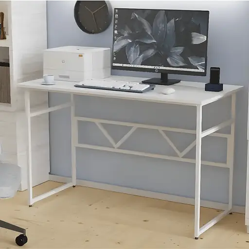 Комп'ютерний стіл Ferrum-decor Раян 75x140x60 білий ДСП Білий 16мм (FRD-101141)