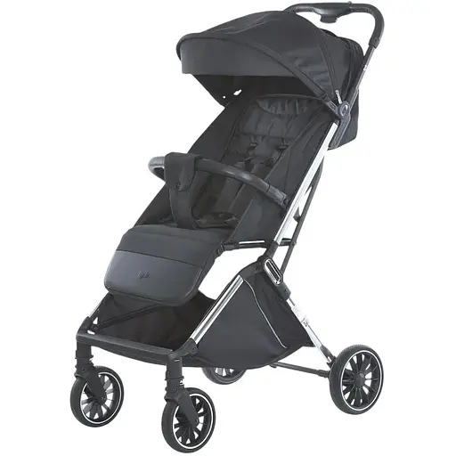 Детская прогулочная коляска-книга El Camino ME 1129 Link Black Striped Черная