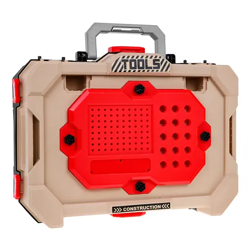 Майстерня Ramiz з інструментами для дітей DIY набір 2в1 червоний 8028A - фото 6