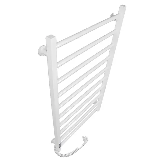 Електрична рушникосушарка Laris Зебра Альфа ЧФ10 500x900 Е ліва R3 77700065, Білий, Ліве, Електронний - фото 3