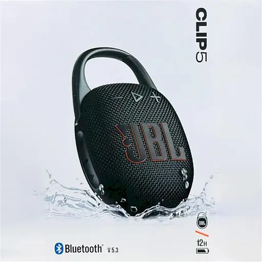 Акустична система JBL Clip 5 Black (JBLCLIP5BLK) - фото 7
