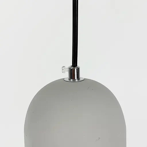 Підвіс Terrazzo Dome із сірим бетонним плафоном 18х10 см Line.F MJ 166/1 GR - фото 2