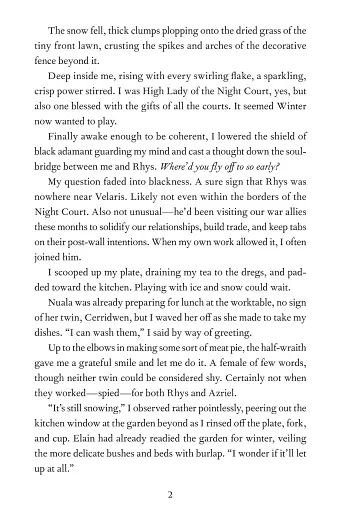 A Court of Frost and Starlight - фото 3