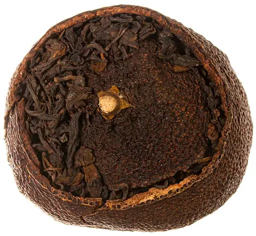 Шу Пуэр в мандарине премиум-класса - фото 4