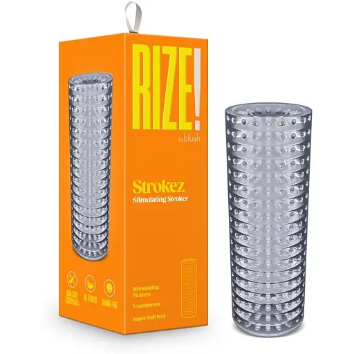 Мастурбатор Blush Rize - Strokez Masturbator - Clear