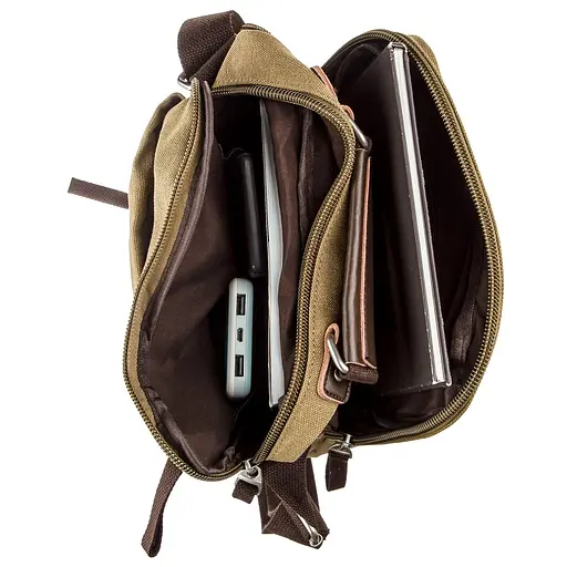 Сумка мужская Vintage 32х25х7 см sum0012586 - фото 4