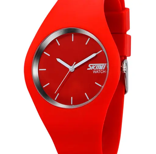Годинник Skmei Rubber Red 9068R - фото 2