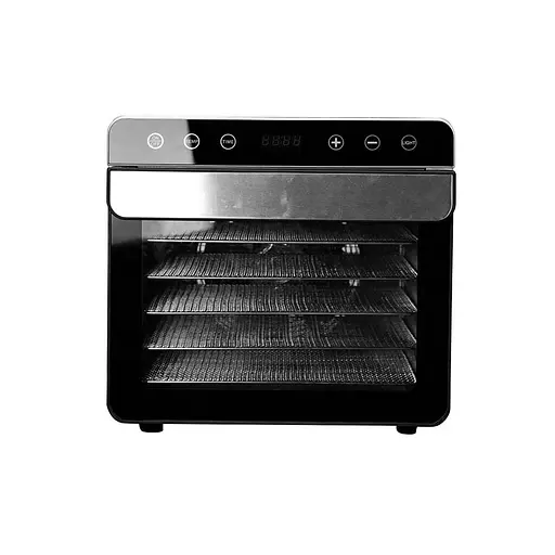 Дегідратор побутовий Tekhniko DH-06A-BK (6 лотків) чорний - фото 1