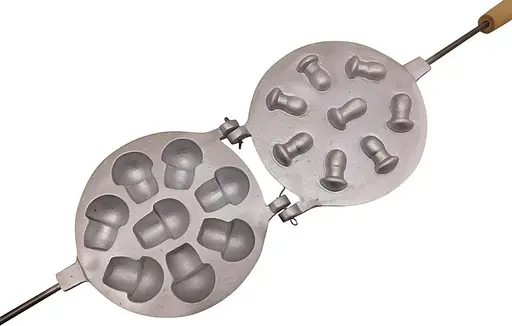 Форма для випічки печива "Грибочки з начинкою", Ласунка Бежевий 81869 - фото 3