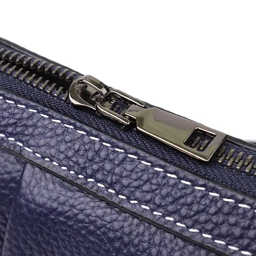 Женская кожаная сумка Vintage с эффектной драпировкой 23х15х7 см sum0027532 - фото 6