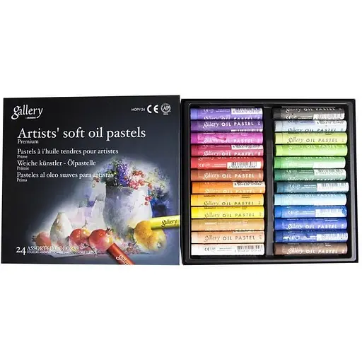 Пастель олійна Mungyo MOPV-24 м'яка 24 кольори - фото 1