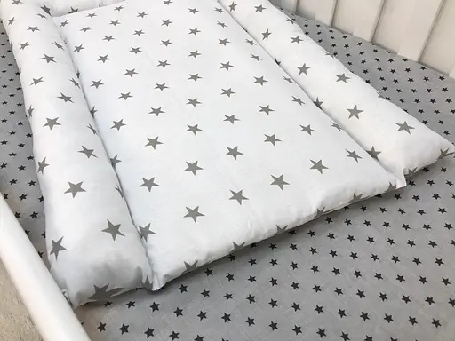 Матрац Moontime на пеленальний стіл "Сірі зірочки" - фото 2