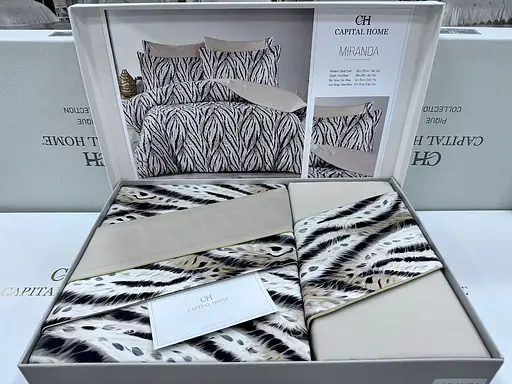 Постільна білизна Miranda Сатин Преміум Capital Home pbe0052128 - фото 2