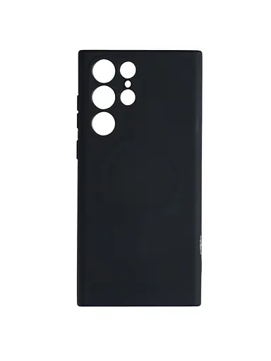 Магнітний чохол XON PhoneCase Magnetic для Samsung S22 Ultra (PCMD2122300B 9687) Чорний - фото 1