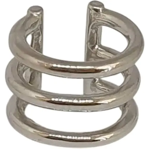 Срібна сережка-кафф на хелікс Dear. 3576С